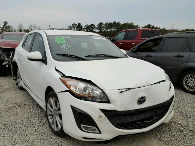 JM1BL1H53A1112535 - 2010 MAZDA 3 S WHITE photo 1