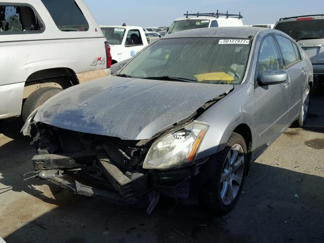 1N4BA41E18C824497 - 2008 NISSAN MAXIMA SE GRAY photo 2