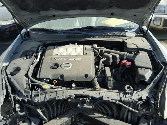 1N4BA41E18C824497 - 2008 NISSAN MAXIMA SE GRAY photo 7