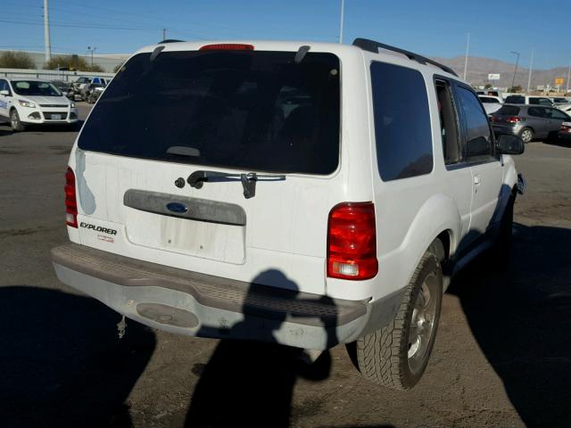 1FMYU60EX1UC82093 - 2001 FORD EXPLORER S WHITE photo 4