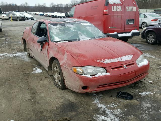 2G1WX12K539428479 - 2003 CHEVROLET MONTE CARL RED photo 1