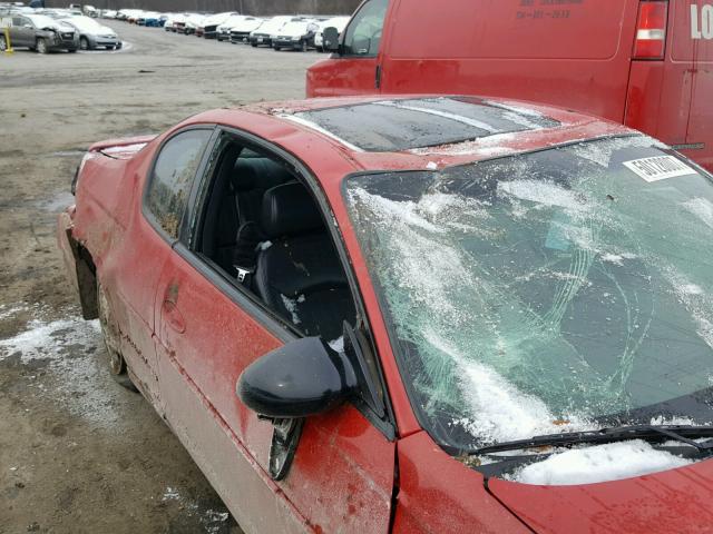 2G1WX12K539428479 - 2003 CHEVROLET MONTE CARL RED photo 9