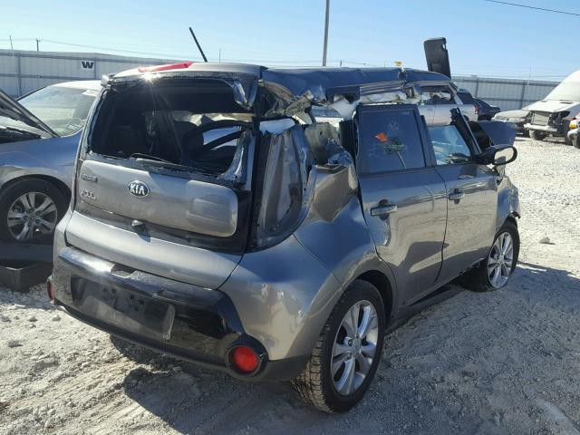 KNDJP3A58G7243696 - 2016 KIA SOUL + GRAY photo 4