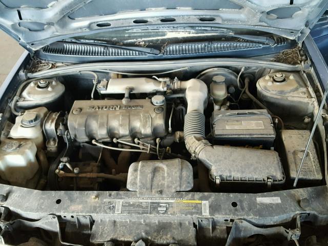 1G8ZF5284XZ142387 - 1999 SATURN SL BLUE photo 7