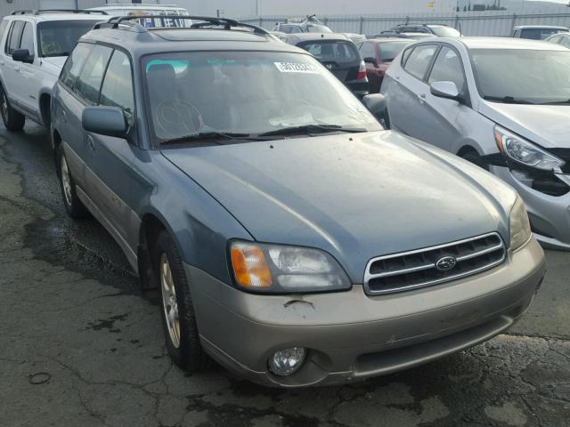 4S3BH686316629067 - 2001 SUBARU LEGACY OUT GREEN photo 1