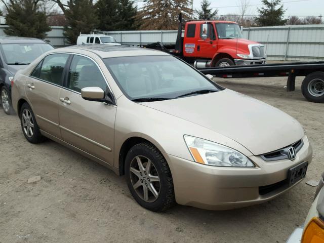 1HGCM66564A049258 - 2004 HONDA ACCORD EX GOLD photo 1