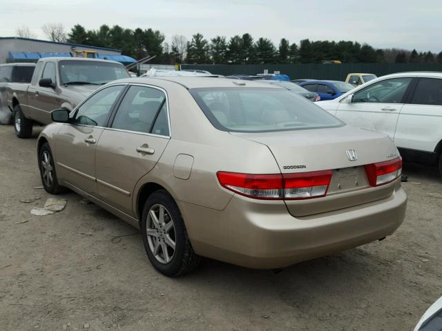 1HGCM66564A049258 - 2004 HONDA ACCORD EX GOLD photo 3