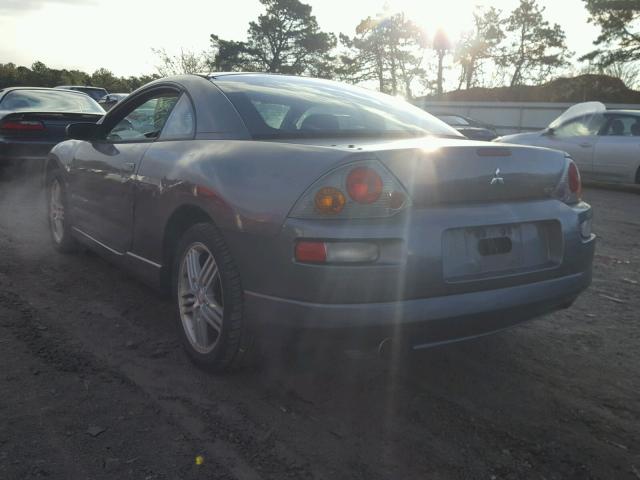 4A3AC84H13E012964 - 2003 MITSUBISHI ECLIPSE GT GRAY photo 3