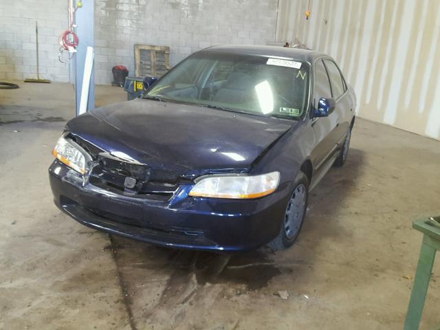 JHMCG66551C025344 - 2001 HONDA ACCORD LX BLUE photo 2