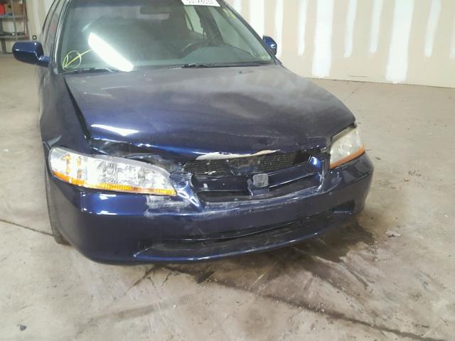 JHMCG66551C025344 - 2001 HONDA ACCORD LX BLUE photo 9