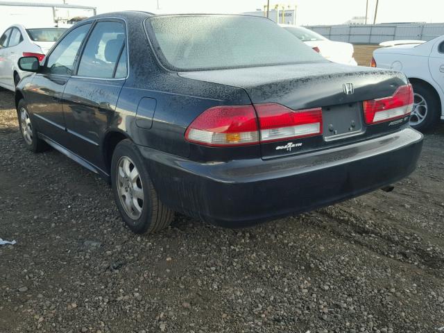 1HGCG55661A138660 - 2001 HONDA ACCORD EX BLACK photo 3