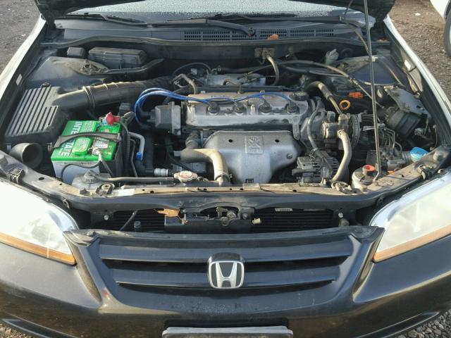 1HGCG55661A138660 - 2001 HONDA ACCORD EX BLACK photo 7