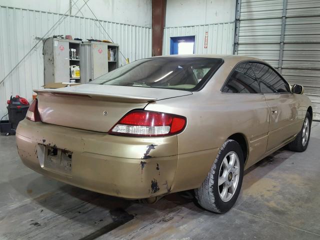 2T1CF28P0YC264135 - 2000 TOYOTA SOLARA GOLD photo 4