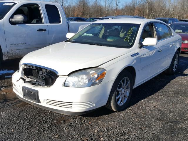 1G4HD57277U175937 - 2007 BUICK LUCERNE CX WHITE photo 2