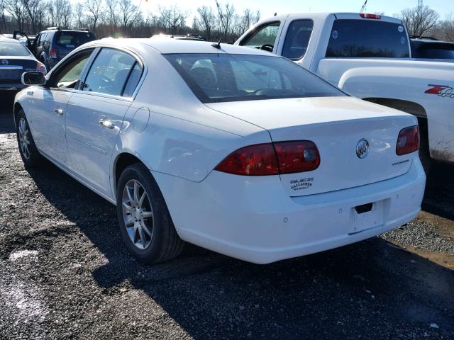 1G4HD57277U175937 - 2007 BUICK LUCERNE CX WHITE photo 3