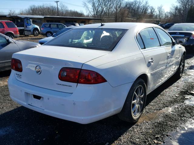 1G4HD57277U175937 - 2007 BUICK LUCERNE CX WHITE photo 4