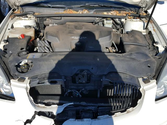 1G4HD57277U175937 - 2007 BUICK LUCERNE CX WHITE photo 7