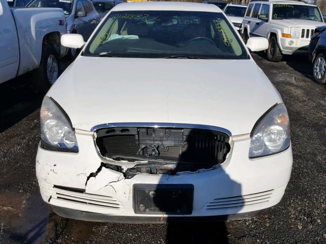 1G4HD57277U175937 - 2007 BUICK LUCERNE CX WHITE photo 9