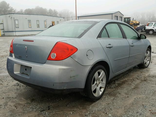 1G2ZG57B384104563 - 2008 PONTIAC G6 BASE BLUE photo 4