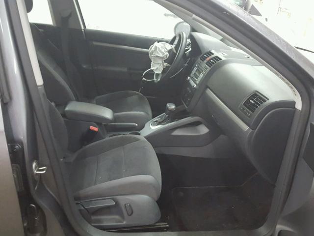 3VWJM71K49M080489 - 2009 VOLKSWAGEN JETTA S 灰色 照片 5
