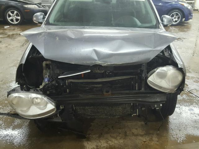 3VWJM71K49M080489 - 2009 VOLKSWAGEN JETTA S GRAY photo 9