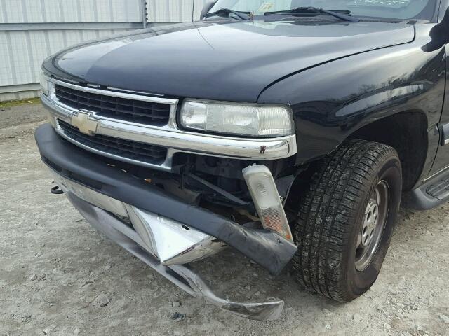 1GNEK13V43J291993 - 2003 CHEVROLET TAHOE K150 BLACK photo 9