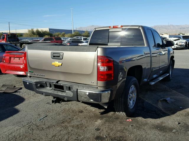 1GCRCSE00CZ191373 - 2012 CHEVROLET SILVERADO BROWN photo 4