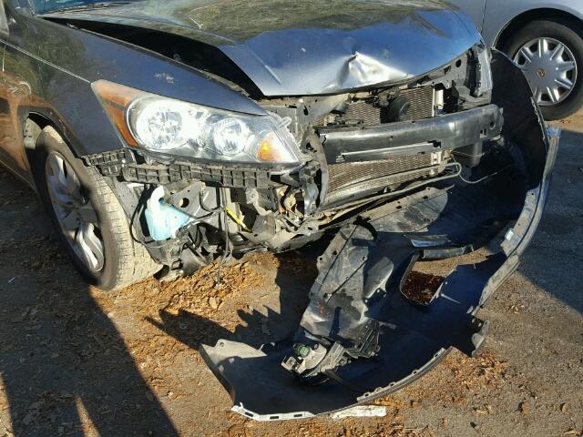 1HGCP36729A024016 - 2009 HONDA ACCORD EX CHARCOAL photo 9