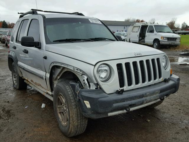 1J4GL38K66W100147 - 2006 JEEP LIBERTY RE SILVER photo 1