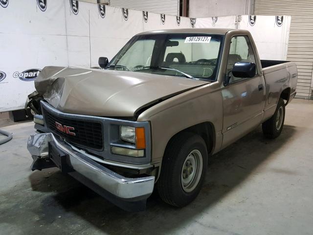 1GTDC14Z6RZ555499 - 1994 GMC SIERRA C15 TAN photo 2