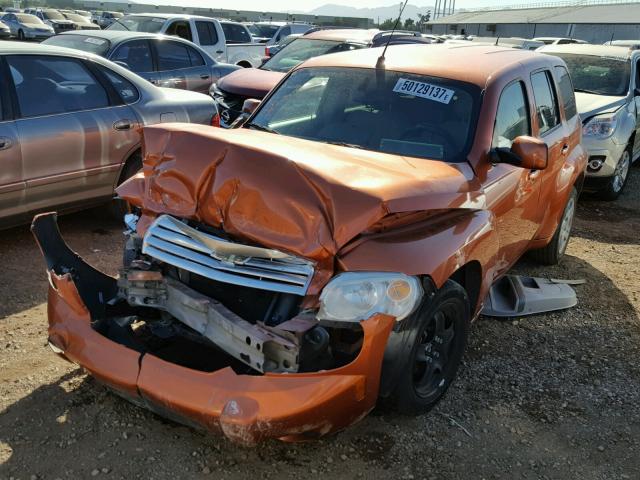 3GNDA23D78S636385 - 2008 CHEVROLET HHR LT ORANGE photo 2