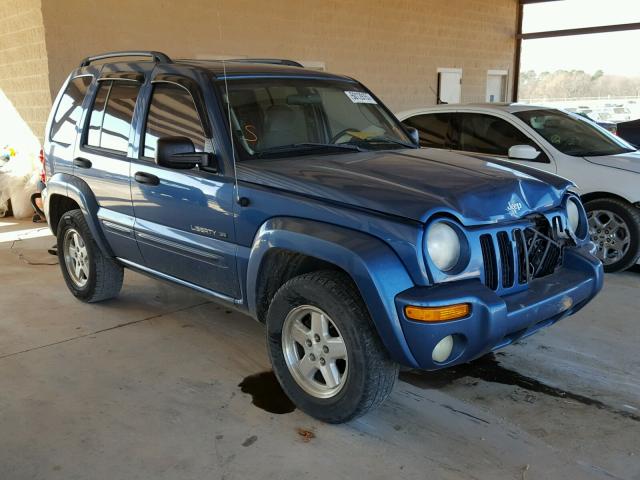 1J4GK58K03W602677 - 2003 JEEP LIBERTY LI BLUE photo 1