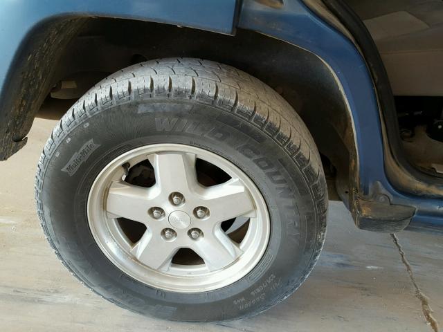 1J4GK58K03W602677 - 2003 JEEP LIBERTY LI BLUE photo 9