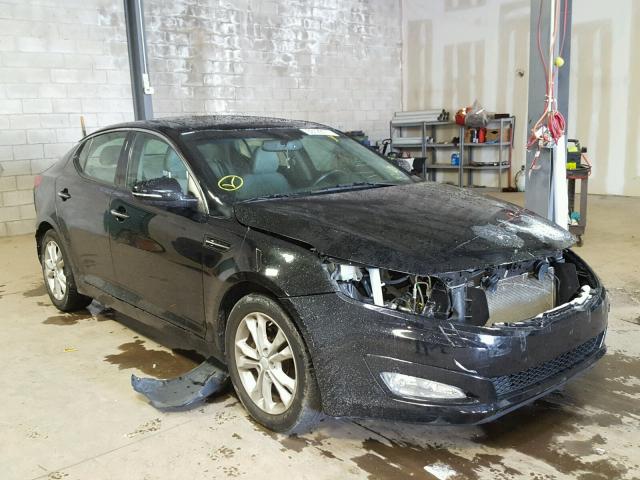 5XXGN4A7XDG172110 - 2013 KIA OPTIMA EX BLACK photo 1