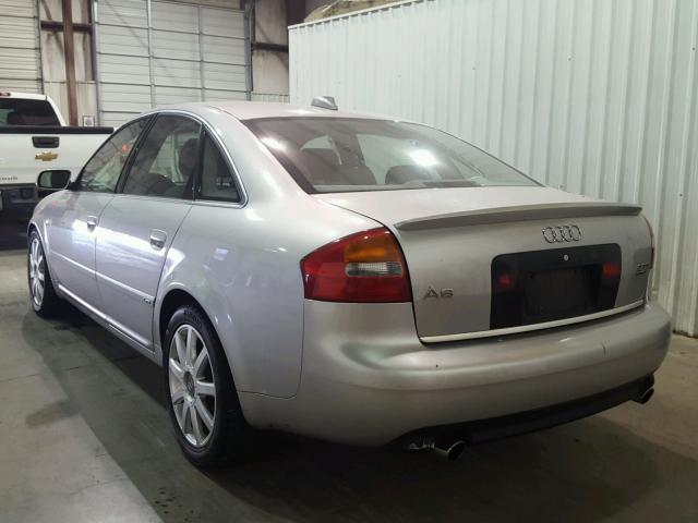 WAUCD64BX4N058574 - 2004 AUDI A6 S-LINE SILVER photo 3