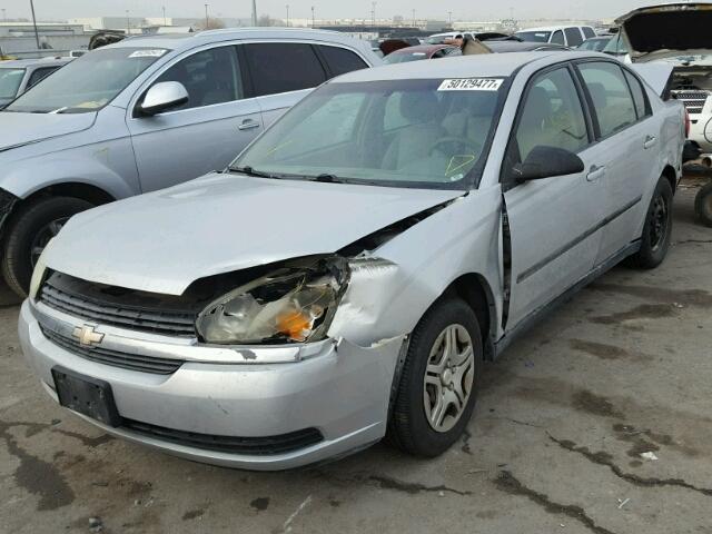 1G1ZS52F05F189519 - 2005 CHEVROLET MALIBU SILVER photo 2