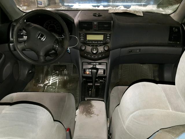 1HGCM56405A017506 - 2005 HONDA ACCORD LX BLUE photo 9