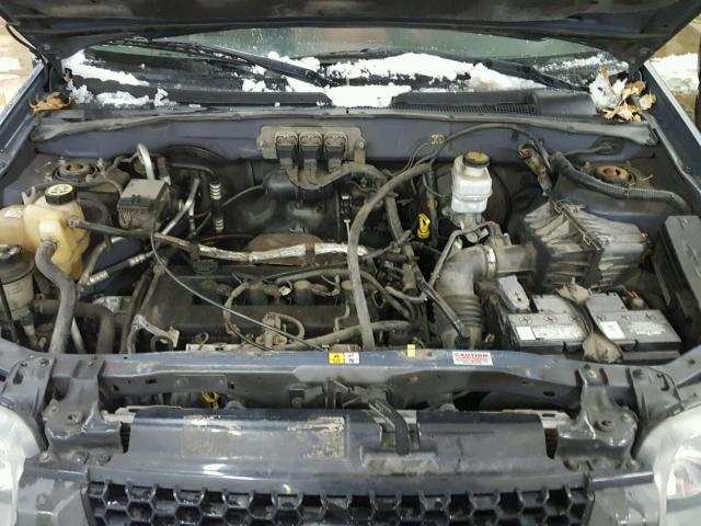 1FMYU02ZX5KA23134 - 2005 FORD ESCAPE XLS BLUE photo 7