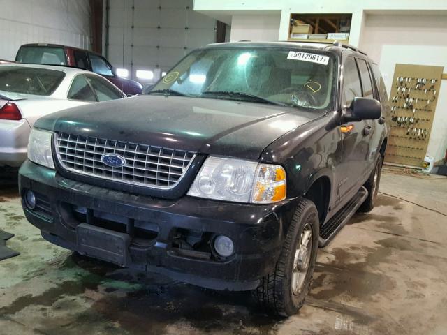 1FMZU63K34UC38530 - 2004 FORD EXPLORER X BLACK photo 2