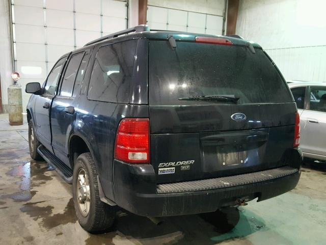 1FMZU63K34UC38530 - 2004 FORD EXPLORER X BLACK photo 3