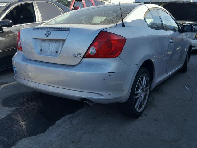 JTKDE167270160588 - 2007 TOYOTA SCION TC 银色 照片 4