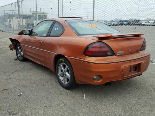 1G2NV12E44C174832 - 2004 PONTIAC GRAND AM G ORANGE photo 3