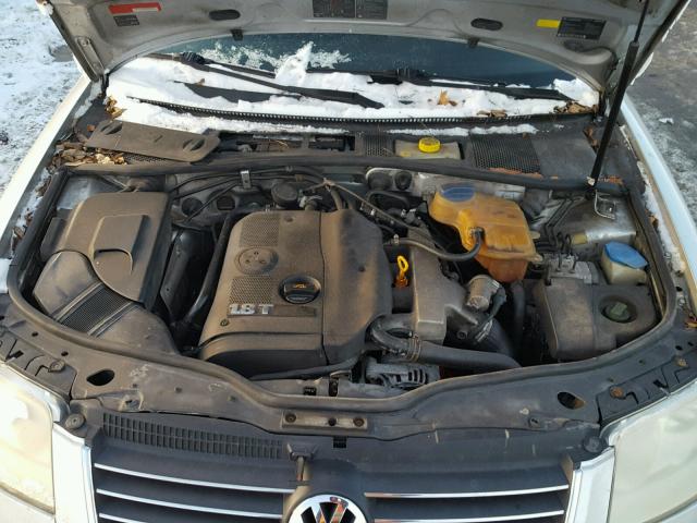 WVWPD63B03P186475 - 2003 VOLKSWAGEN PASSAT GLS SILVER photo 7
