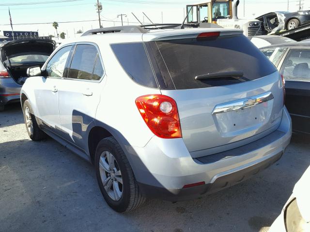 2GNALBEK3E6265308 - 2014 CHEVROLET EQUINOX LT BLUE photo 3