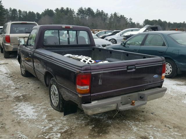 1FTCR10A3RUC96591 - 1994 FORD RANGER MAROON photo 3