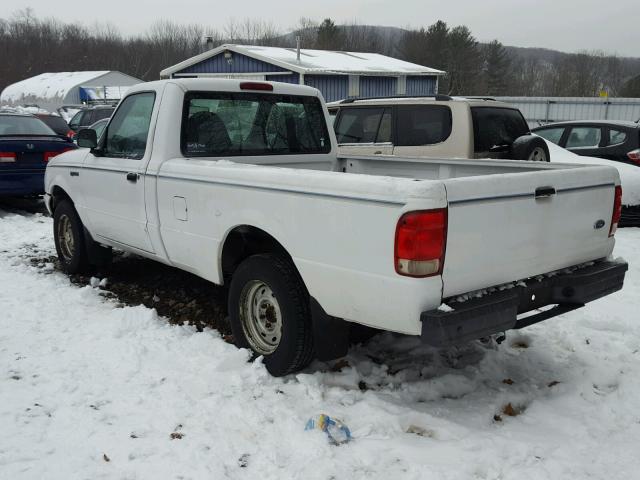 1FTYR10C4YTA43355 - 2000 FORD RANGER WHITE photo 3