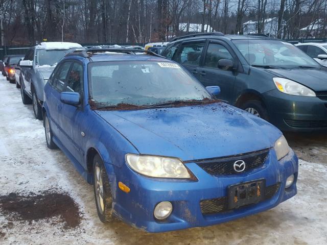 JM1BJ245X31136030 - 2003 MAZDA PROTEGE PR BLUE photo 1