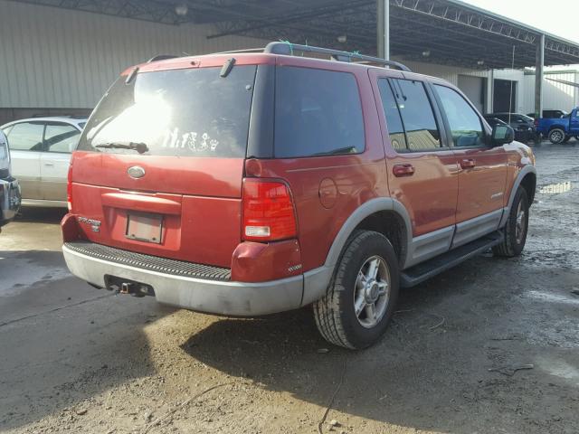 1FMZU63EX2UB02709 - 2002 FORD EXPLORER X BURGUNDY photo 4