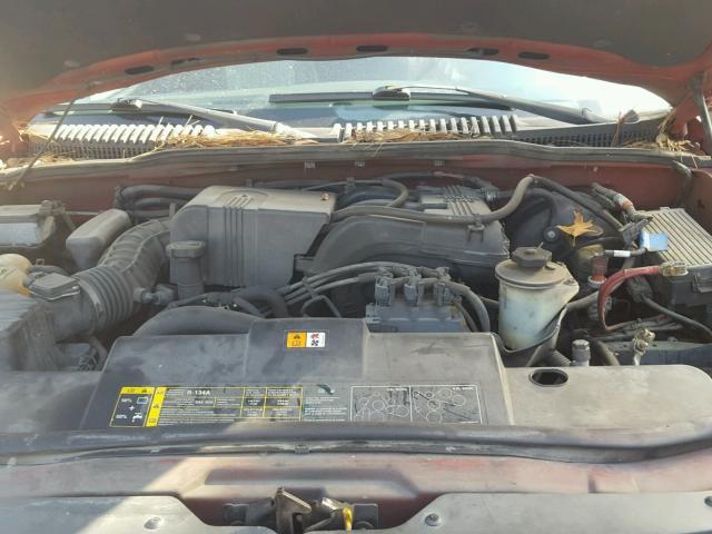 1FMZU63EX2UB02709 - 2002 FORD EXPLORER X BURGUNDY photo 7