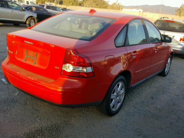 YV1MS390972283698 - 2007 VOLVO S40 2.4I RED photo 4